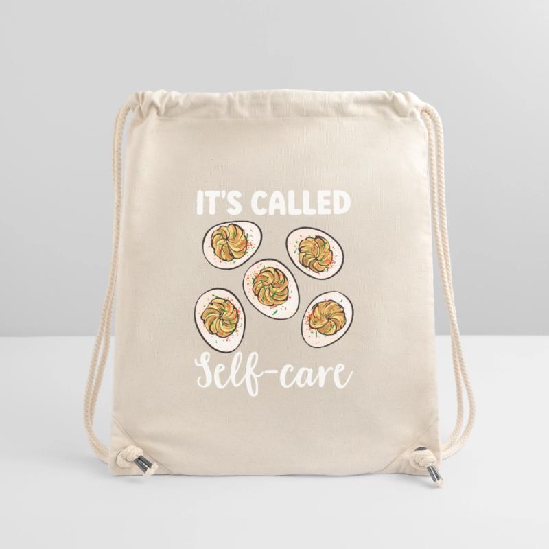 Gefüllte Eier Deviled Eggs Stanley/Stella recycelter Gym Bag