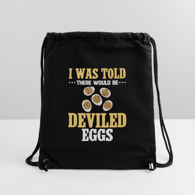 Gefüllte Eier Deviled Eggs Stanley/Stella recycelter Gym Bag