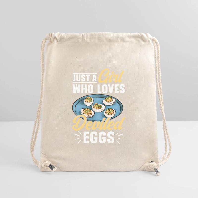 Stuffed Eggs Deviled Eggs Stanley/Stella Recycled Gym Bag