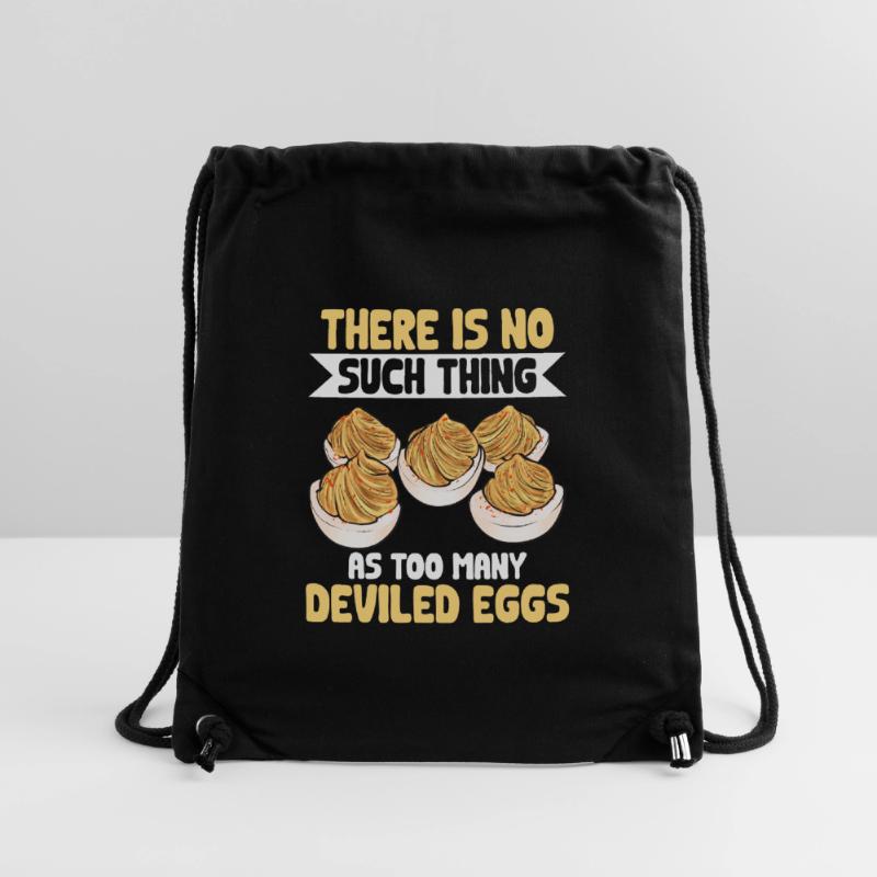 Stuffed Eggs Deviled Eggs Stanley/Stella Recycled Gym Bag