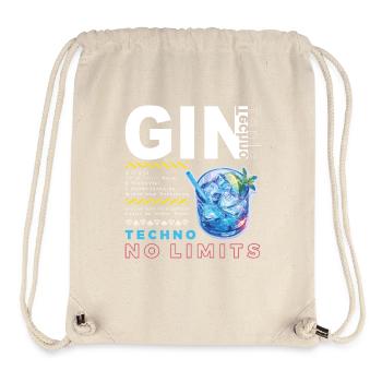 GIN TECHNO SANS LIMITES - Sac à cordon recyclé Stanley/Stella - blanc naturel - Devant