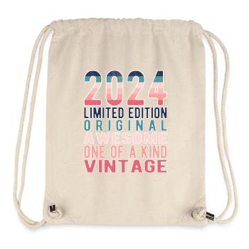 Limited Edition since 2024 Birthday Vintage 2024 - Stanley/Stella Recycled Gym Bag - natural - Front