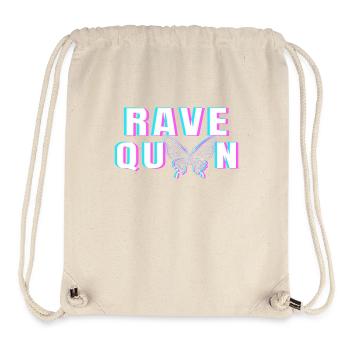 REINE RAVE - Sac à cordon recyclé Stanley/Stella - blanc naturel - Devant