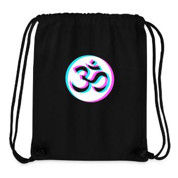 NAMASTE - Stanley/Stella Recycled Gym Bag - black - Front