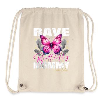 RAVE PAPILLON MAMAN - Sac à cordon recyclé Stanley/Stella - blanc naturel - Devant