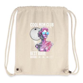 CLUB DE MAMAN COOL - Sac à cordon recyclé Stanley/Stella - blanc naturel - Devant