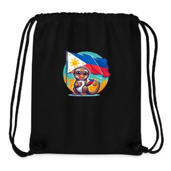 Filipino Pride - Stanley/Stella Recycled Gym Bag - black - Front