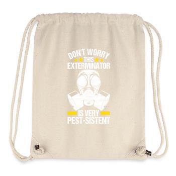 Pest Control Exterminator - Stanley/Stella Recycled Gym Bag - natural - Front