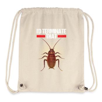Pest Control Exterminator - Stanley/Stella Recycled Gym Bag - natural - Front