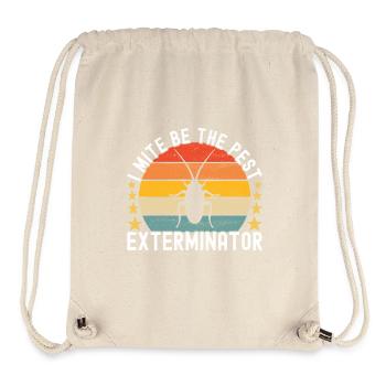 Pest Control Exterminator - Stanley/Stella Recycled Gym Bag - natural - Front