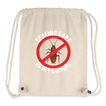 Pest Control Exterminator - Stanley/Stella Recycled Gym Bag - natural - Front