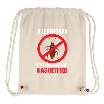 Pest Control Exterminator - Stanley/Stella Recycled Gym Bag - natural - Front