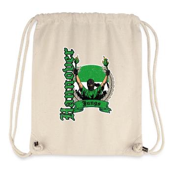 Hannover Jungs Fußball - Stanley/Stella recycelter Gym Bag - Naturweiß - Vorne