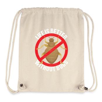 Schädlingsbekämpfung Kammerjäger - Stanley/Stella recycelter Gym Bag - Naturweiß - Vorne