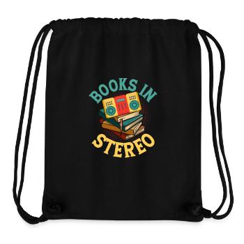 Dual Channel Novels: Experiencing Books In Stereo - Stanley/Stella Recycled Gym Bag - black - Front