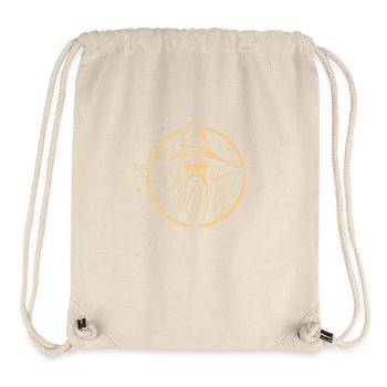 Der gute alte Zauberer - Stanley/Stella recycelter Gym Bag - Naturweiß - Vorne
