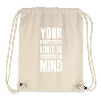 Succès Motivation et Succès cadeau slogan - Sac à cordon recyclé Stanley/Stella - blanc naturel - Devant