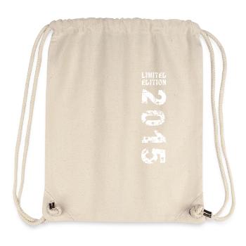 2015 Geburtstag Geschenkidee Vintage Edition 2015 - Stanley/Stella recycelter Gym Bag - Naturweiß - Vorne