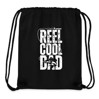Reel Cool Dad - Stanley/Stella Recycled Gym Bag - black - Front