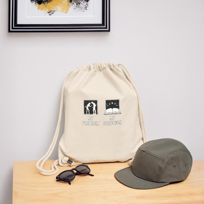 Reader My Problem My Solution Pictogram Dad Mom Stanley/Stella Recycled Gym Bag