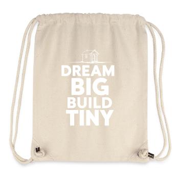 Tiny House Builder Funny Saying Own Home - Stanley/Stella Recycled Gym Bag - natural - Front