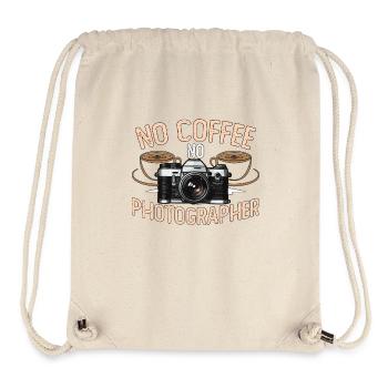Photographer No Coffee No Photography Coffee Lover - Stanley/Stella recycelter Gym Bag - Naturweiß - Vorne