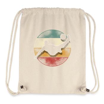 Fußball Fußballer - Stanley/Stella recycelter Gym Bag - Naturweiß - Vorne