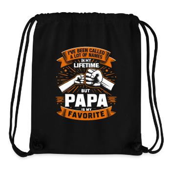 Dad Father Family I've Been Called A Lot Of Names - Stanley/Stella Recycled Gym Bag - black - Front