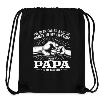 Papa Vater Sohn I've Been Called A Lot Of Names - Stanley/Stella recycelter Gym Bag - Schwarz - Vorne