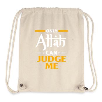 Muslim - Stanley/Stella recycelter Gym Bag - Naturweiß - Vorne