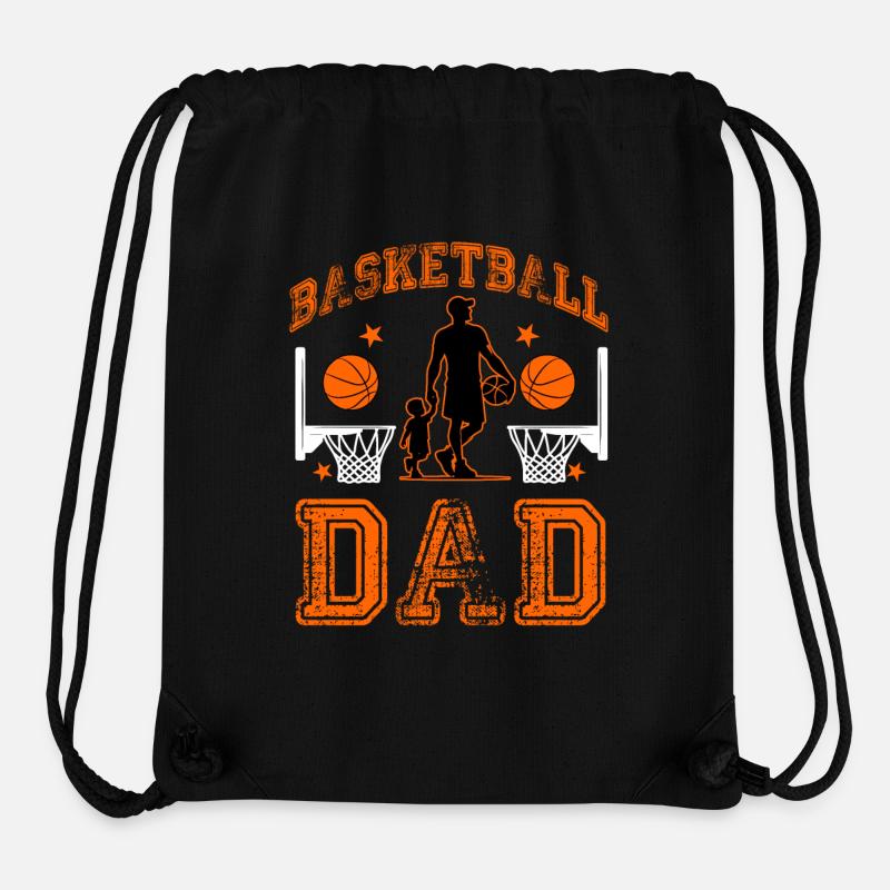 Basketball-Vater - Stanley/Stella recycelter Gym Bag - Schwarz