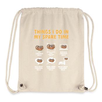 Cinnamon roll - Stanley/Stella Recycled Gym Bag - natural - Front