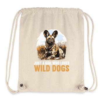 Wildhunde Wildhund - Stanley/Stella recycelter Gym Bag - Naturweiß - Vorne