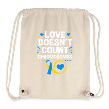 Down syndrome - Stanley/Stella Recycled Gym Bag - natural - Front