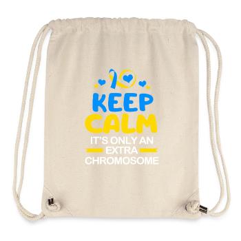 Down syndrome - Stanley/Stella Recycled Gym Bag - natural - Front