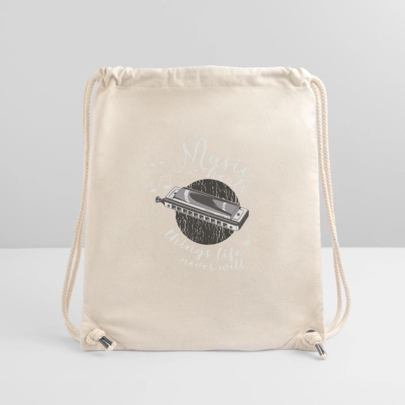 Harmonica Player Musician Harmonica Stanley/Stella Recycled Gym Bag