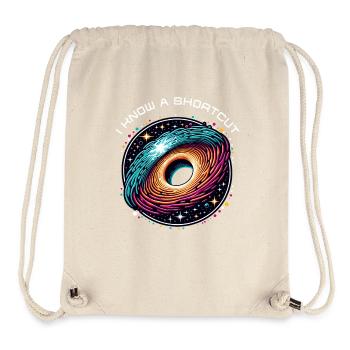 Wormhole Abbreviation Astrophysics Time Travel Spacetime - Stanley/Stella Recycled Gym Bag - natural - Front