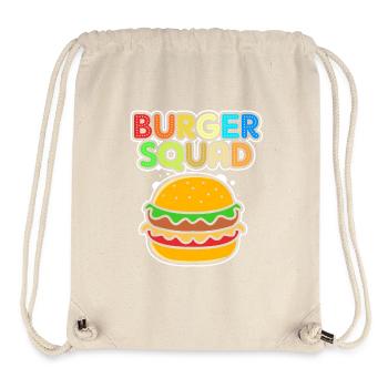 Cheeseburger Burger - Stanley/Stella recycelter Gym Bag - Naturweiß - Vorne