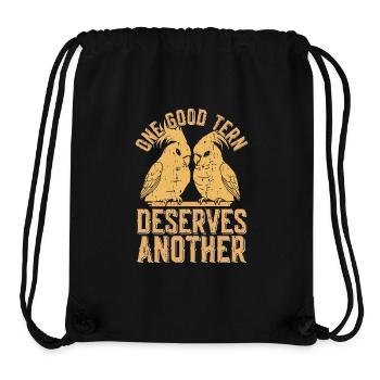 Birdwatching One Good Tern Deserves Bird Lover - Stanley/Stella Recycled Gym Bag - black - Front