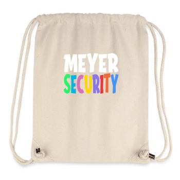 Meyer Sicherheit Familie Geschenk - Stanley/Stella recycelter Gym Bag - Naturweiß - Vorne