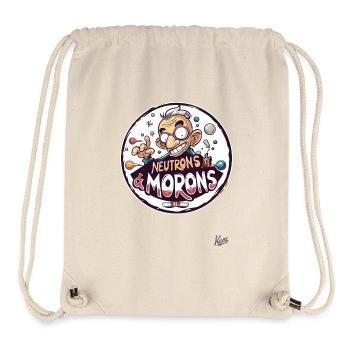 Mad Science Nerd Neutrons and Suckers - Stanley/Stella Recycled Gym Bag - natural - Front