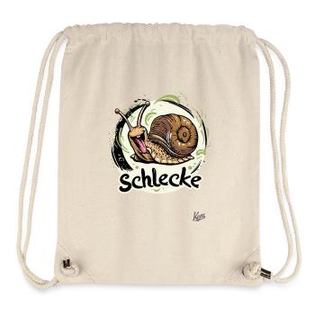 Diese geile Schnecke ist eine Schlecke - Stanley/Stella recycelter Gym Bag - Naturweiß - Vorne