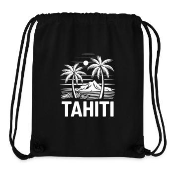 Tahiti Französisch-Polynesien - Stanley/Stella recycelter Gym Bag - Schwarz - Vorne