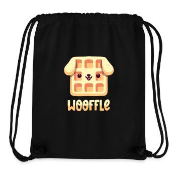 Waffle Dog - Stanley/Stella Recycled Gym Bag - black - Front