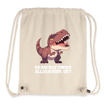 Allosaurier Allosaurus - Stanley/Stella recycelter Gym Bag - Naturweiß - Vorne
