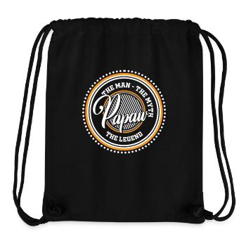 Dad Father Grandpa Gift Idea Papaw Saying Humor - Stanley/Stella Recycled Gym Bag - black - Front