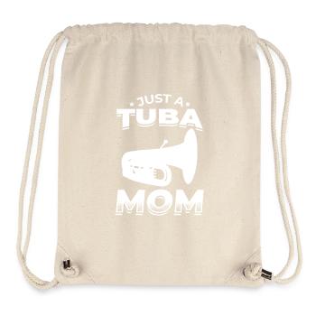 Juste un écrou de tuba - Sac à cordon recyclé Stanley/Stella - blanc naturel - Devant