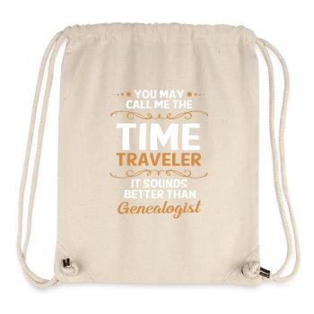 Family tree genealogy - Stanley/Stella Recycled Gym Bag - natural - Front