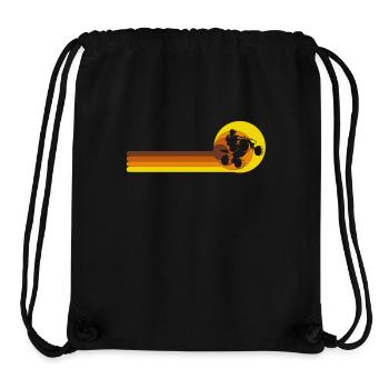 ATV Quad Bike Vehicles Offroad 70s - Stanley/Stella Recycled Gym Bag - black - Front