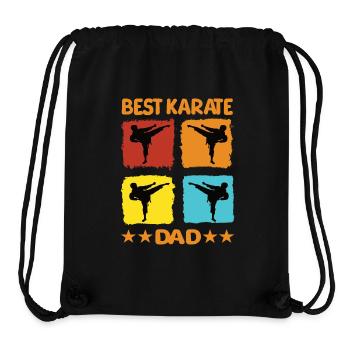Best Karate Dad - Stanley/Stella recycelter Gym Bag - Schwarz - Vorne